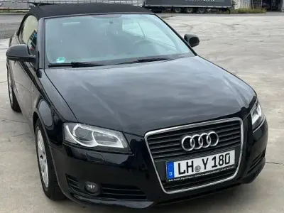 Gebraucht Audi A3 Cabriolet S-Line 140 PS (102 kW) 2010 Schwarz Cabrio