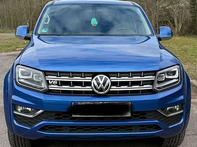Usata VW Amarok 224 CV (164 kW) 2017 Blu Pick-up