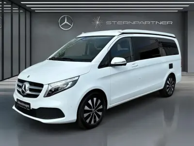 Gebraucht Mercedes V300 Marco Polo 237 PS (174 kW) 2021 Arktikweiß Van / Kleinbus