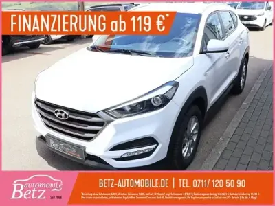 Gebraucht Hyundai Tucson GO! 177 PS (130 kW) 2017 Weiß SUV
