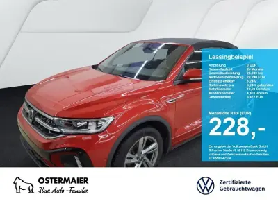 Gebraucht VW T-Roc Cabriolet R-line 150 PS (110 kW) 2025 Rot Cabrio