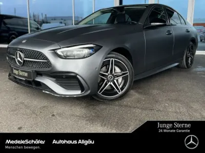 Używany Mercedes C300e AMG 313 KM (230 kW) 2022 Szary Sedan/Limuzyna