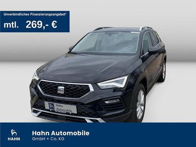 Gebraucht Seat Ateca 4Drive 150 PS (110 kW) 2022 "magic" schwarz SUV
