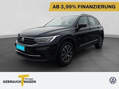 Schwarz Gebraucht 2022 VW Tiguan Life SUV | 30.440 € (Fairer Preis)