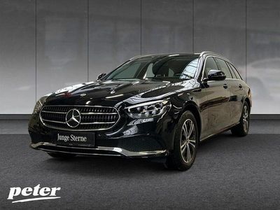 Gebraucht Mercedes E220 Avantgarde 200 PS (147 kW) 2022 Metalliclack obsidianschwarz Kombi