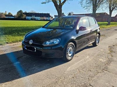 Usata VW Golf VI Trendline 80 CV (58 kW) 2009 Nero Utilitaria