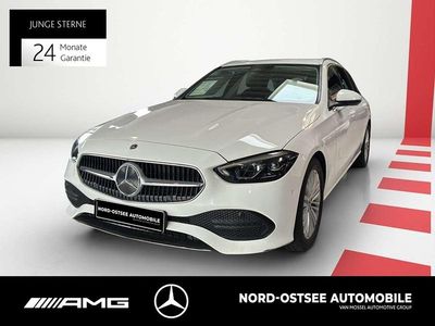 Gebraucht Mercedes C220 Avantgarde 197 PS (144 kW) 2023 Unilack polarweiß Kombi