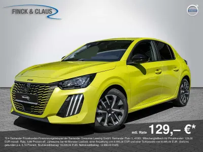 Neu Peugeot 208 Business-Line 101 PS (74 kW) 2026 Gelb Kleinwagen