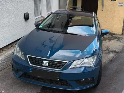 Gebraucht Seat Leon ST 131 PS (96 kW) 2019 Blau Kombi