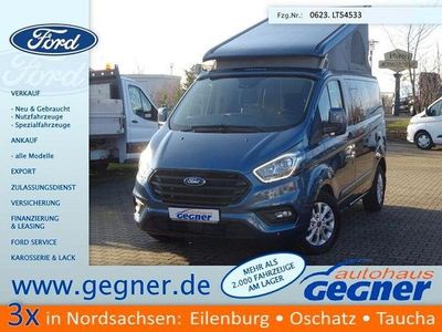 Gebraucht Ford Transit Custom Nugget 185 PS (136 kW) 2021 Chromablau Van / Kleinbus