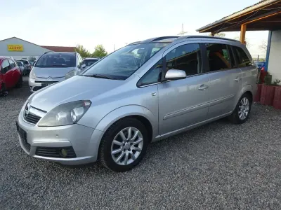 Gebraucht Opel Zafira Edition+ 150 PS (110 kW) 2006 Silber Van / Kleinbus