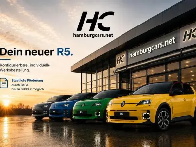 Nowe Renault R5 Iconic 110 kW (150 KM) 2026 Im konfigurator wählbar Hatchback