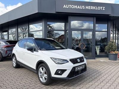 Gebraucht Seat Arona FR 116 PS (85 kW) 2018 Weiß / dach midnight schwarz metallic (metallic) SUV