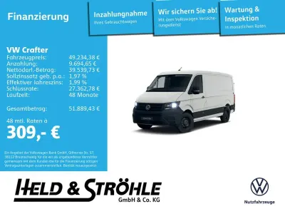 Nowe VW Crafter 140 KM (102 kW) 2026 Biały Van