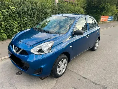 Gebraucht Nissan Micra 80 PS (58 kW) 2015 Blau Kleinwagen