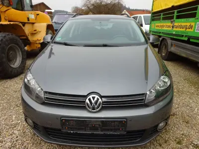 Gebraucht VW Golf VI Trendline 105 PS (77 kW) 2010 Grau Kleinwagen
