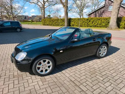 Gebraucht Mercedes SLK200 136 PS (100 kW) 1997 Schwarz Cabrio
