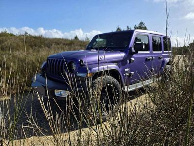 Gebraucht Jeep Wrangler Unlimited Sahara 200 PS (147 kW) 2020 Violett SUV