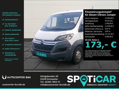 Gebraucht Citroën Jumper 163 PS (119 kW) 2017 Polarweiß Van / Kleinbus