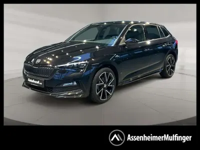 Gebraucht Skoda Scala Monte Carlo 110 PS (80 kW) 2024 Schwarzmagic perleffekt Kleinwagen
