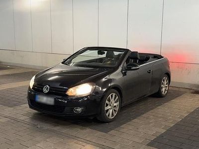 Gebraucht VW Golf 105 PS (77 kW) 2011 Schwarz Cabrio