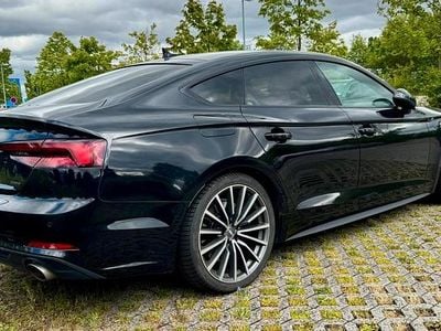 Schwarz Gebraucht 2018 Audi A5 Sportback S-Line Kleinwagen | 27.990 € (Etwas zu teuer)