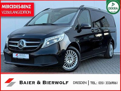 Gebraucht Mercedes V220 Edition 163 PS (119 kW) 2019 Obsidianschwarz Van / Kleinbus