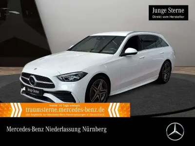 Gebraucht Mercedes C200 AMG 163 PS (119 kW) 2023 Weiß Limousine