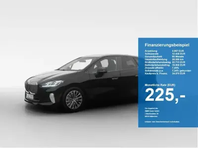 Gebraucht BMW 218 Active Tourer Luxury Line 136 PS (100 kW) 2023 Schwarz Van / Kleinbus