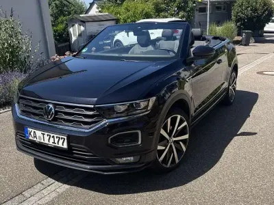 Gebraucht VW T-Roc R-line 150 PS (110 kW) 2021 Schwarz SUV