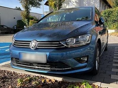 Gebraucht VW Golf Sportsvan Sportline 110 PS (80 kW) 2015 Blau Van / Kleinbus