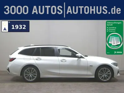 Gebraucht BMW 320e Advantage 204 PS (150 kW) 2021 Alpinweiss iii Kombi