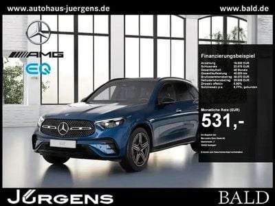 Blau spektralblau Gebraucht 2024 Mercedes GLC220 AMG SUV | 56.290 € (Fairer Preis)