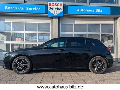 Gebraucht Mercedes A180 AMG line 136 PS (100 kW) 2019 Schwarz Limousine