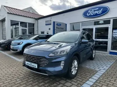 Gebraucht Ford Kuga Titanium 225 PS (165 kW) 2022 Chromablau metallic SUV