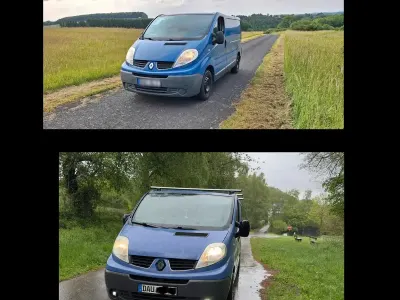 Gebraucht Renault Trafic 114 PS (83 kW) 2008 Blau Van / Kleinbus