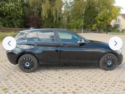 Gebraucht BMW 114 102 PS (75 kW) 2012 Schwarz Kleinwagen