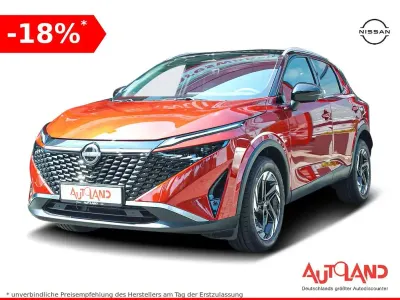 Neu Nissan Qashqai N-Connecta 158 PS (116 kW) 2025 Fujisunsetrotmet./schwarz SUV