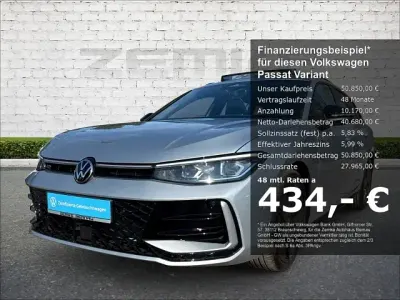 Ny VW Passat R-line 193 HK (141 kW) 2026 Silver Kombi