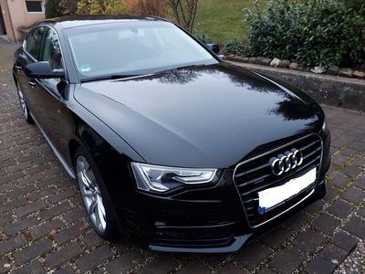 Gebraucht Audi A5 Sportback S-Line 218 PS (160 kW) 2016 Schwarz Kleinwagen