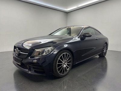 Gebraucht Mercedes C300 AMG line 258 PS (189 kW) 2018 Blau Coupé