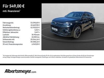 Neu VW Tayron R-line 150 PS (110 kW) 2025 Schwarz SUV