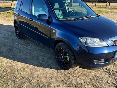 Gebraucht Mazda 2 80 PS (58 kW) 2006 Blau Kleinwagen