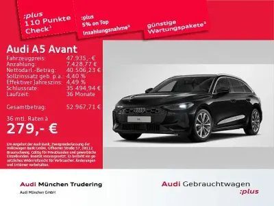 Gebraucht Audi A5 Sport 204 PS (150 kW) 2025 Mythosschwarz metallic Kombi