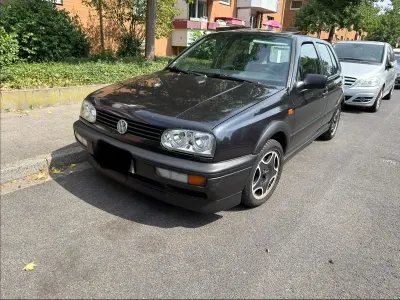 Gebraucht VW Golf III GT 90 PS (66 kW) 1992 Schwarz Kleinwagen