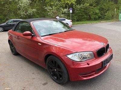 Usata BMW 120 Cabriolet Sport Line 177 CV (130 kW) 2008 Rosso Cabrio