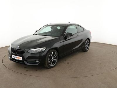 Gebraucht BMW 220 Sport Line 190 PS (139 kW) 2019 Schwarz Coupé