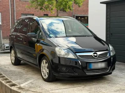 Gebraucht Opel Zafira 125 PS (91 kW) 2008 Schwarz Van / Kleinbus