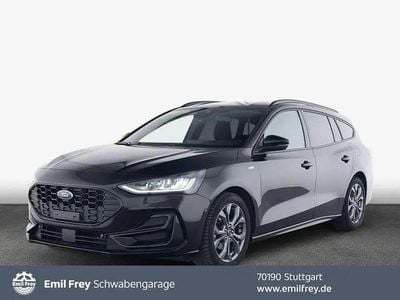 Gebraucht Ford Focus ST-Line X 125 PS (91 kW) 2023 Agate black metallic Kombi