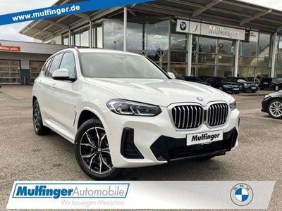 gebraucht BMW X3 X3xDr.30d M-Sp.19'AHK Leder Laser HuD DrvAssPro Sportpaket Bluetooth Navi Volll